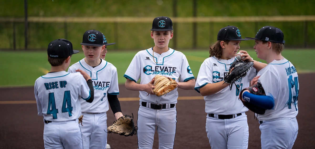 Image showing Elevate Northwest travel baseball team